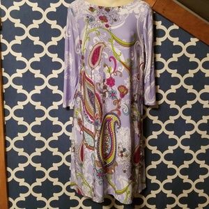 Womens 14 london times modern paisley‎ dress